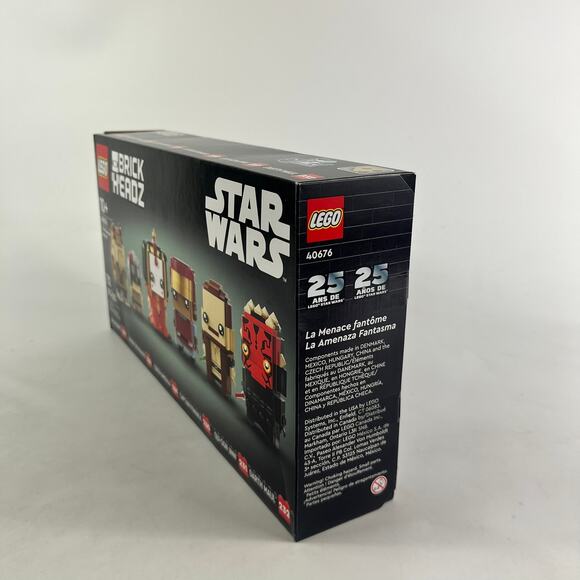 LEGO Star Wars BrickHeadz 40676 Phantom Menace Set 732 pcs 25th Anniversary NEW - Picture 3 of 11